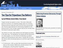 Tablet Screenshot of freeliberal.com